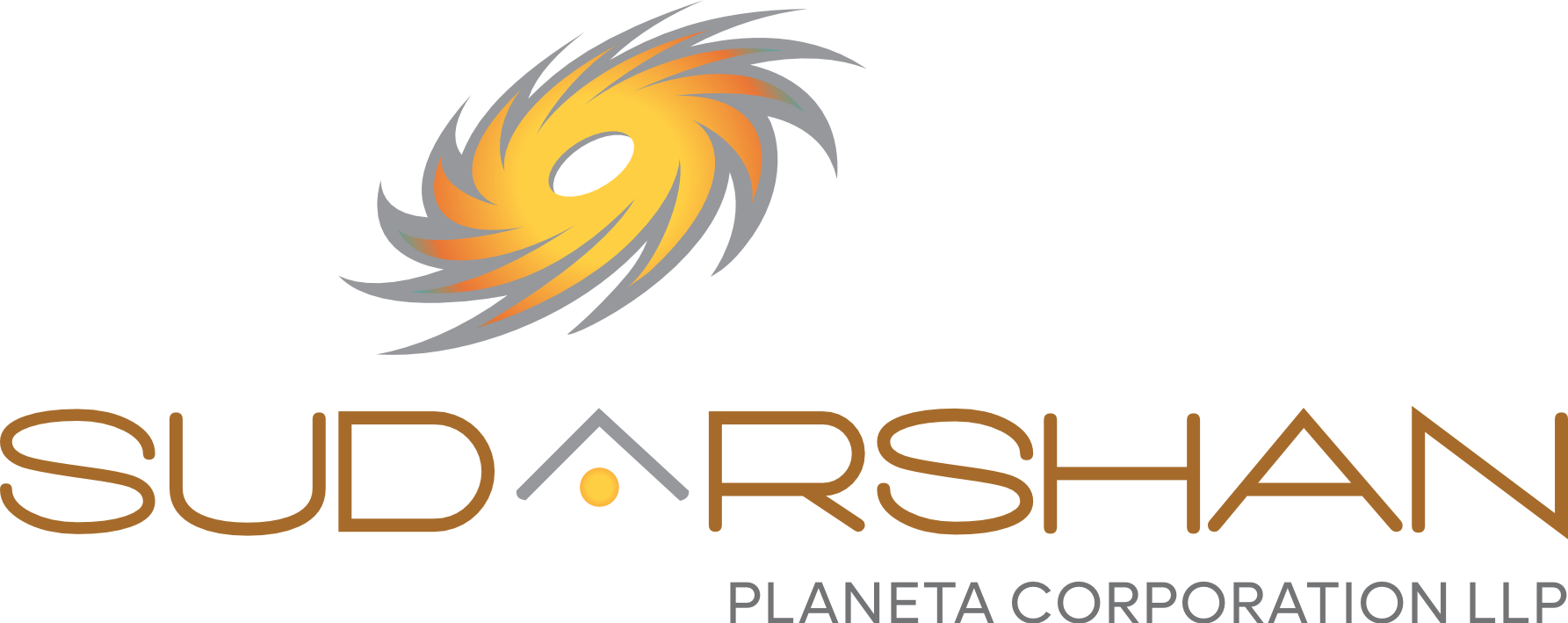 Sudarshan Planeta Logo